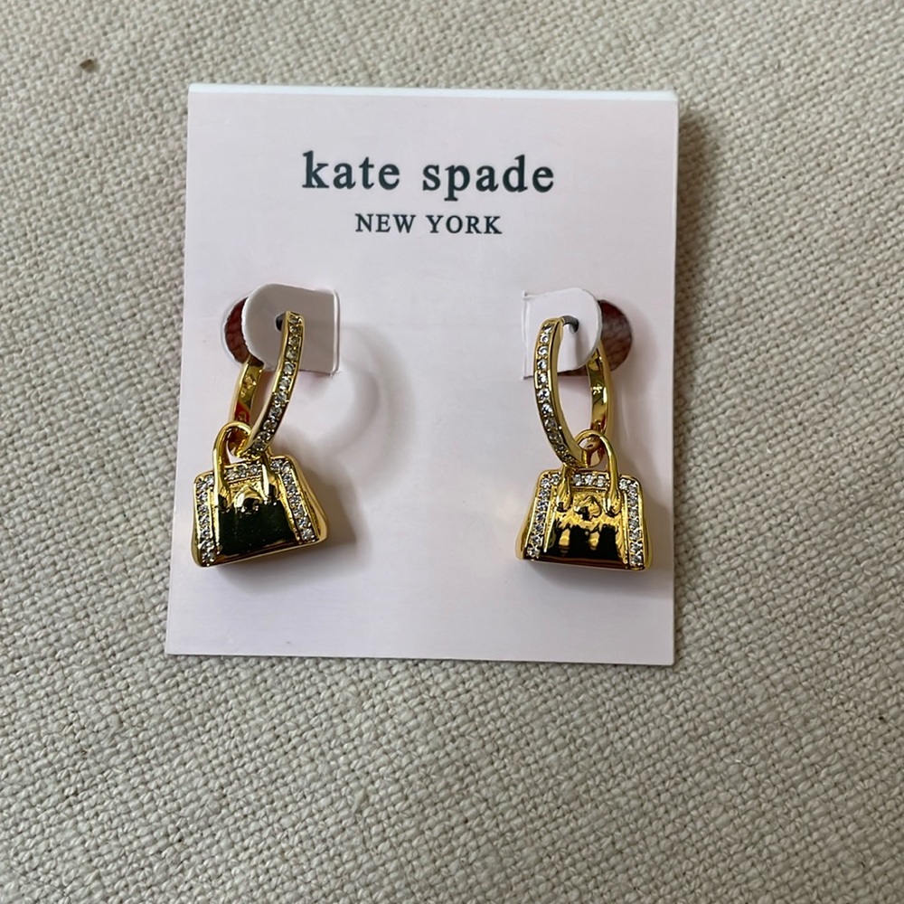 New Kate Spade Town Knott Earrings